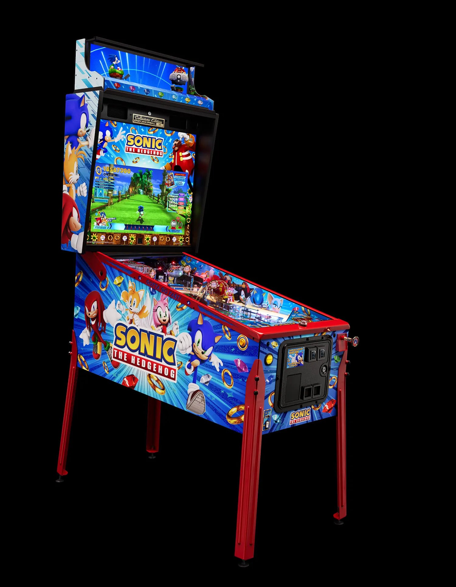 Jersey Jack Sonic the Hedgehog Collector's Edition pinball